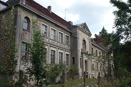 Schloss Krampfer, Gartenseite