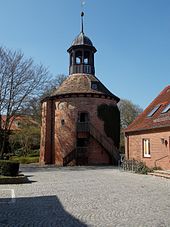 Turm als Überrest des 1656 zerstörten Lauenburger Schlosses