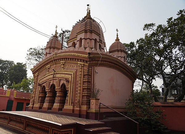 Image: Sita Rama temple inside Thakurbari premises of Handa family at Ukhra in Paschim Bardhaman district, West Bengal 03