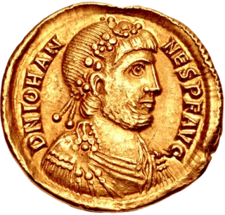 Joannes Roman emperor from 423 to 425