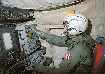 Sonar operator in SH-3H Sea King Sonar operator in SH-3H Sea King 1987.JPEG