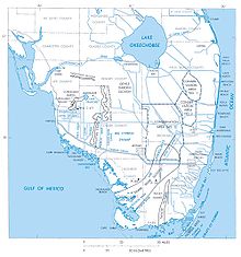 Location of the proposed jetport within a 101 km (39 sq mi) area selected by the Port Authority. South Florida Big Cypress Swamp.jpg