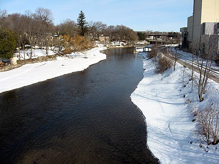 Speed River in Guelph