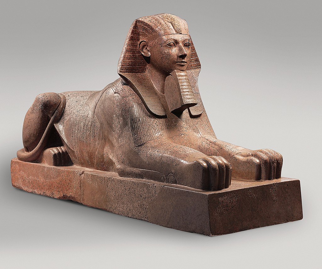 Sphinx of Hatshepsut - Female Pharaoh of Ancient Egypt