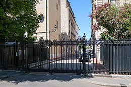 Illustrasjonsbilde av seksjonen Square de l'Avenue-Foch