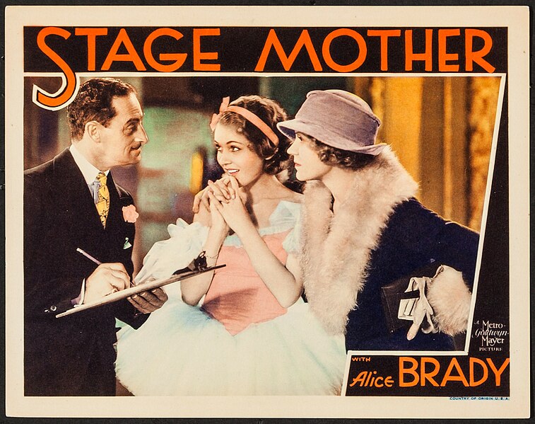 File:Stage Mother (1933) Lobby Card.jpg