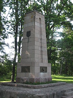 Monumenter over præsident Konstantin Päts.