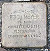 Stolperstein Albrechtstr 16 (Stegl) Erich Meyer.JPG