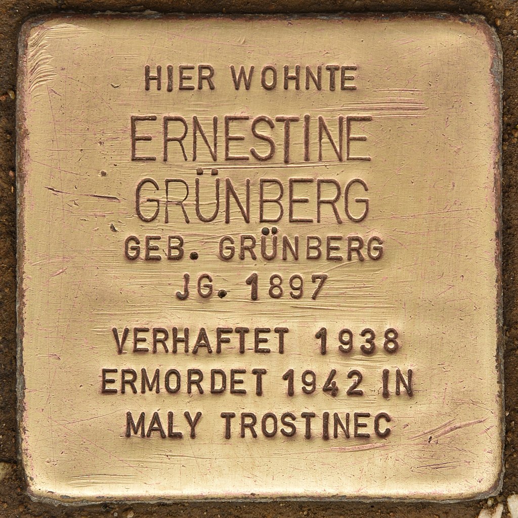 Stolperstein für Ernestine Grünberg (Wels).jpg