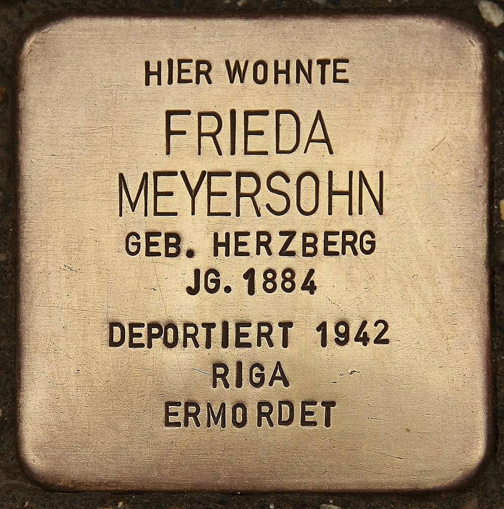 Stolperstein für Frieda Meyersohn (Woltersdorf).jpg