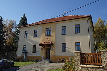 Strážná : la mairie.