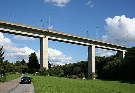 Stuttgart Zazenhausen Feuerbach Viadukt