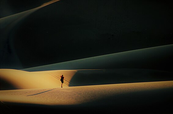 sunset great sand dunes