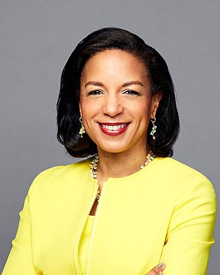 <span class="mw-page-title-main">Susan Rice</span> American diplomat, policy advisor, and public official (born 1964)