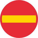 Förbud mot infart med fordon