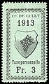 1913, 3Fr unused