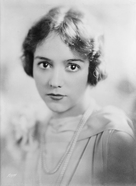 Sylvia Field, star of the play Broadway (1927)