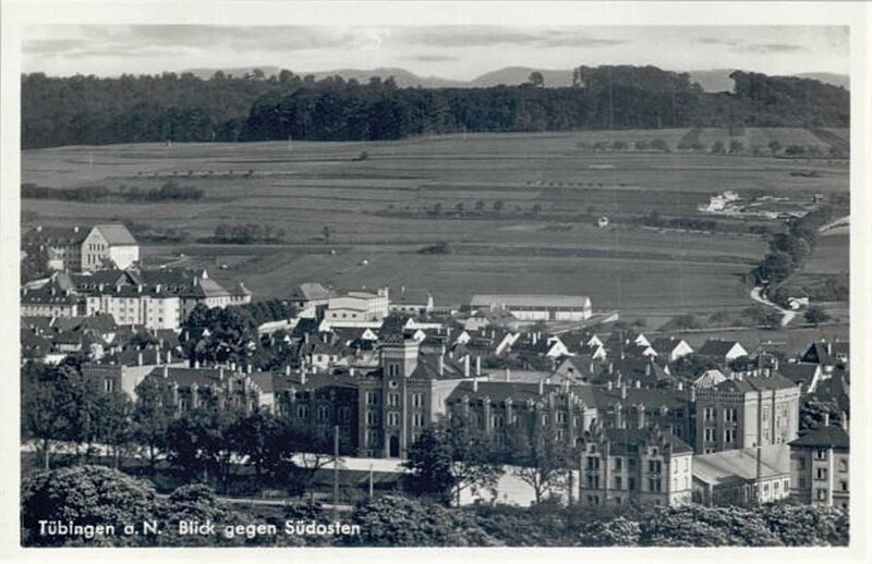 File:Tübingen. Blick gegen Südosten (AK 542.1036 Gebr. Metz).jpg