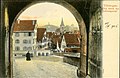 Blick durch Schlossportal, Gebr. Metz, 1904]]