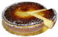 French cheesecake (tarte au fromage)