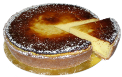 French cheesecake (tarte au fromage)