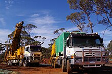 Tatra TERRNo1 8×8 in der Golderkundung, Western Australia