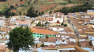 Tayabamba Town in La Libertad, Peru