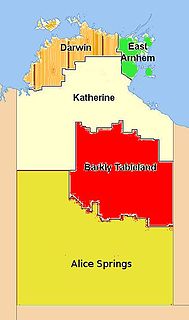 <span class="mw-page-title-main">Barkly Tableland</span> Region in the Northern Territory, Australia
