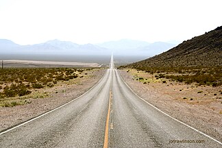 Road in Death Valley