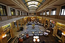 The Grand Lobby in 2009. The Radisson at Lackawanna Station.jpg