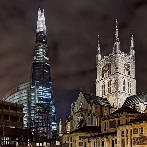 File:The Shard and Southwark Cathedral.jpg