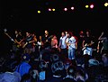 The Dismemberment Plan performs "The Ice of Boston" at the Bowery Ballroom, July 23, 2003.