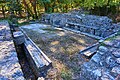 The Roman latrines of Dion, date (?) Pieria.