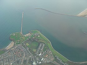 Pogled iz zraka na Tynemouth