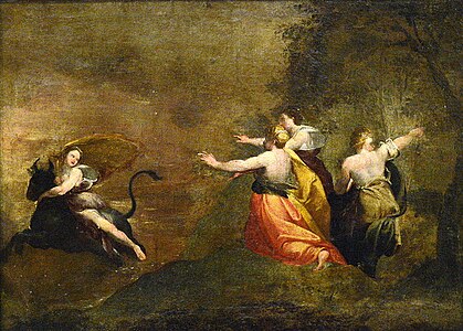 El rapto de Europa, de Francisco Goya (1772).