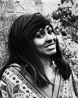 Tina Turner en una imachen de 1970.