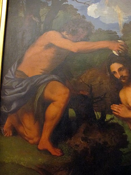 ファイル:Tiziano, battesimo di cristo, 1531, 03.JPG