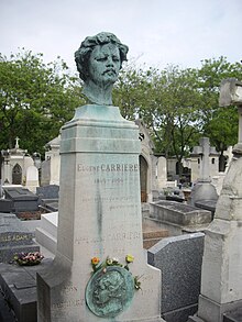 Tombe Eugène Carrière, Cimetière du Montparnasse.jpg