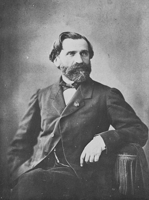 Tournachon, Gaspard-Félix - Giuseppe Verdi (1813-1901) (Zeno Fotografie)