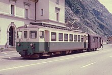 Motrice tramviaria della ferrovia Biasca-Acquarossa