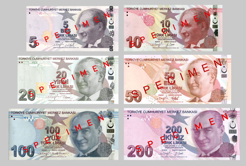 File:Turkish Lira Series Banknotes (Modern).png