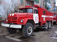 Požární automobil AC-3,0-40 (131) M9-AR-01 na podvozku ZIL-131