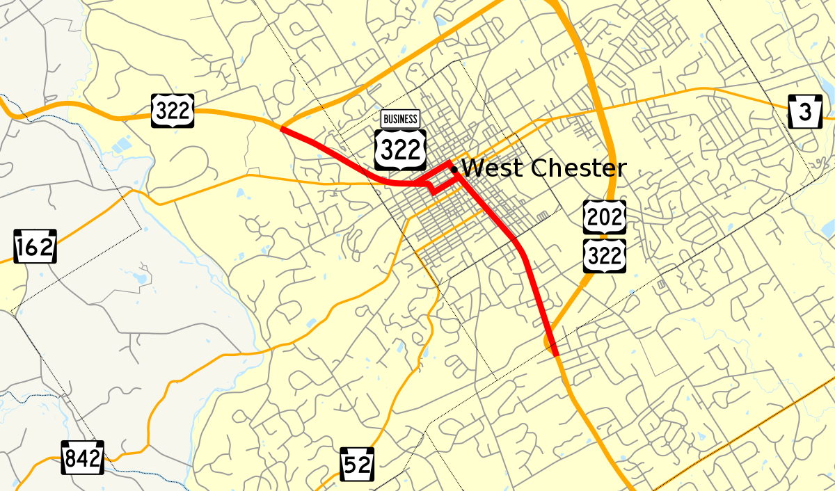 U S Route 322 Business West  Chester  Pennsylvania  