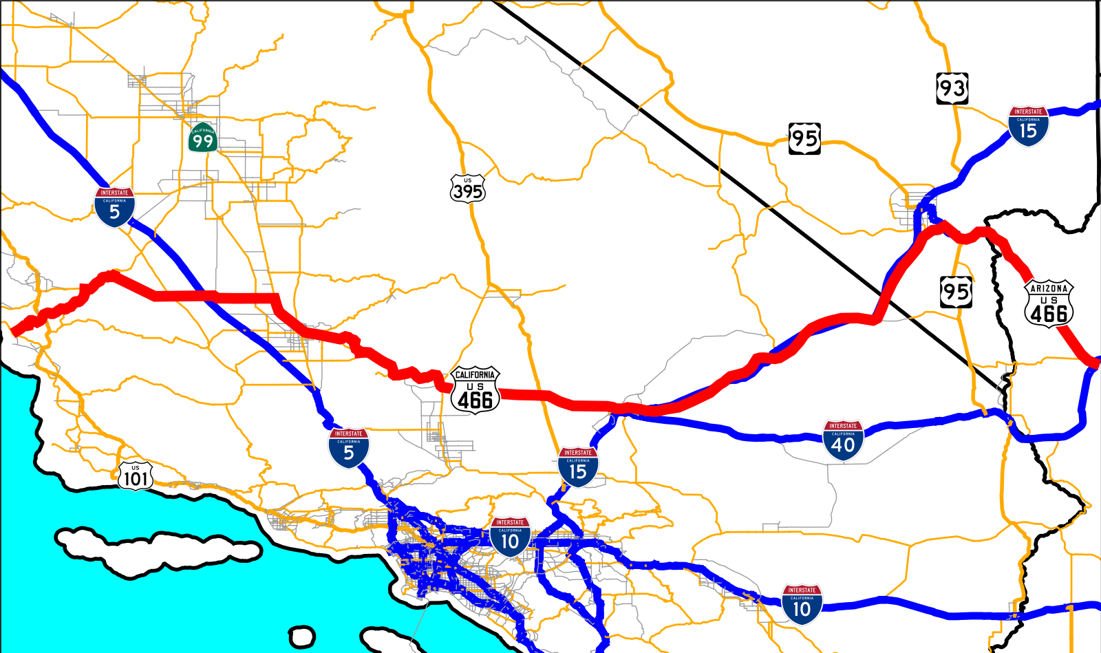 Absolute route. Us Route 66 in California. Us 111 Route. Us Route 2. Route CID.