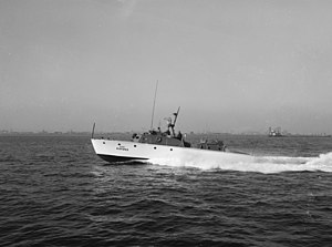 USAF 63ft Mk II air sea rescue boat underway in 1953.jpg