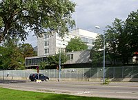 The embassy building in 2008.