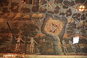 English: Detail of the ceiling in Ulricehamn church, Ulricehamn, Sweden. The ceiling was decorated in 1688 by Anders Falck.