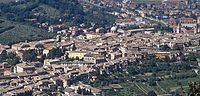 Blick auf Spoleto