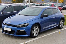 2010 Scirocco R VW Scirocco III R Risingblue.JPG