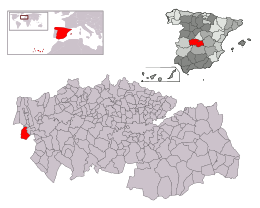 Valdeverdeja - Carte